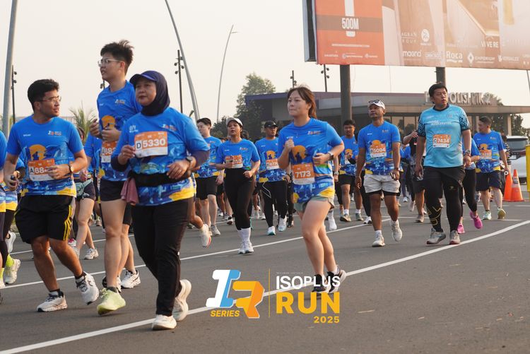Race photo from ISOPLUS RUN 2025 - JAKARTA