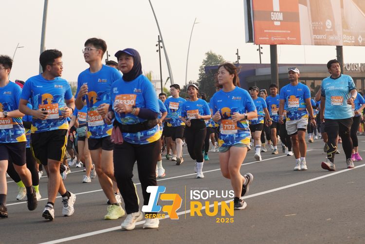 Race photo from ISOPLUS RUN 2025 - JAKARTA