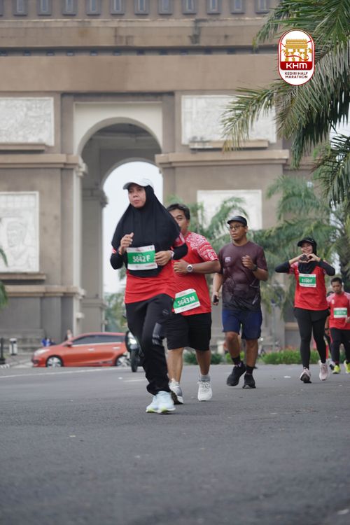 Race photo from Kediri Half Marathon 2025