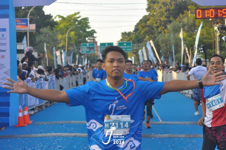 Race photo from Jabar Run 10K 2024