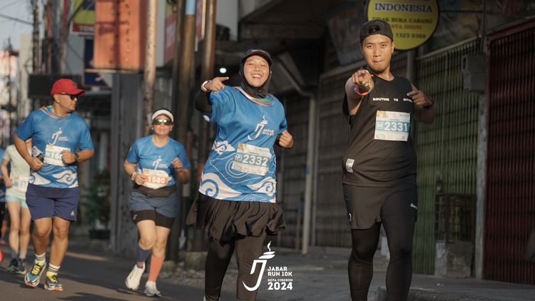 Race photo from Jabar Run 10K 2024