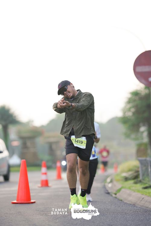 Race photo from Taman Budaya x BOGORUN 2025