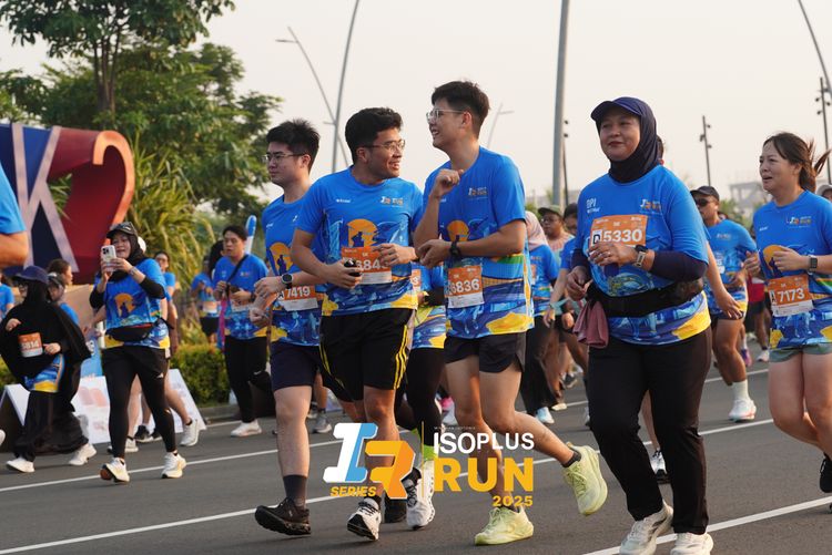 Race photo from ISOPLUS RUN 2025 - JAKARTA