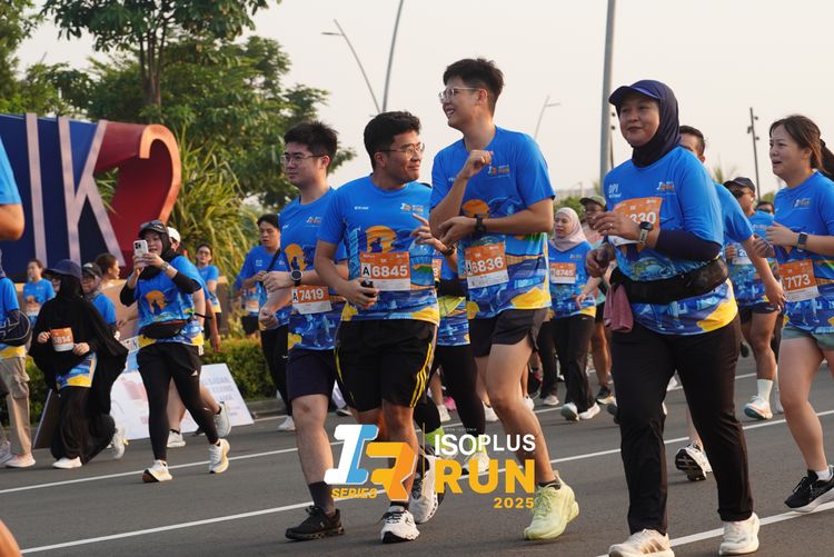 Race photo from ISOPLUS RUN 2025 - JAKARTA