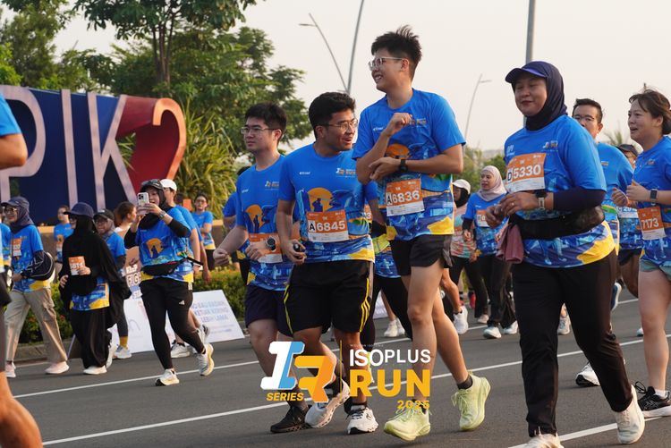 Race photo from ISOPLUS RUN 2025 - JAKARTA