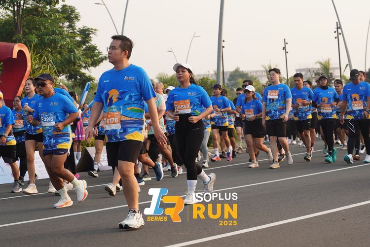 Race photo from ISOPLUS RUN 2025 - JAKARTA