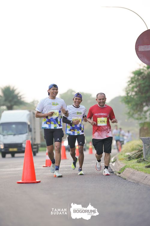 Race photo from Taman Budaya x BOGORUN 2025