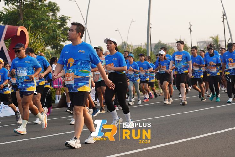 Race photo from ISOPLUS RUN 2025 - JAKARTA