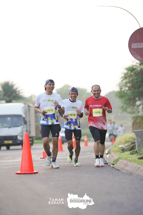 Race photo from Taman Budaya x BOGORUN 2025