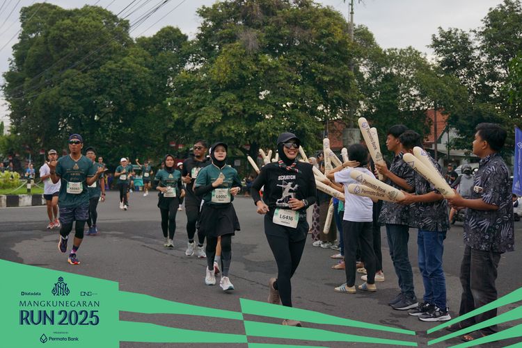 Race photo from Mangkunegaran Run 2025