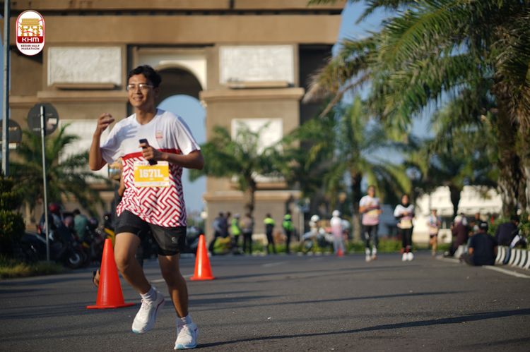 Race photo from Kediri Half Marathon 2024