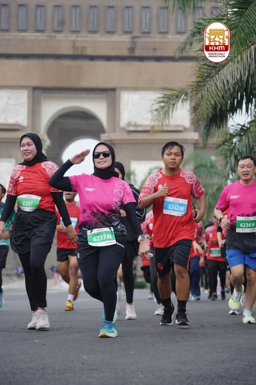 Race photo from Kediri Half Marathon 2025