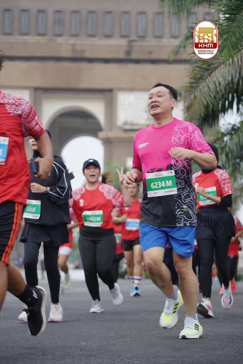 Race photo from Kediri Half Marathon 2025