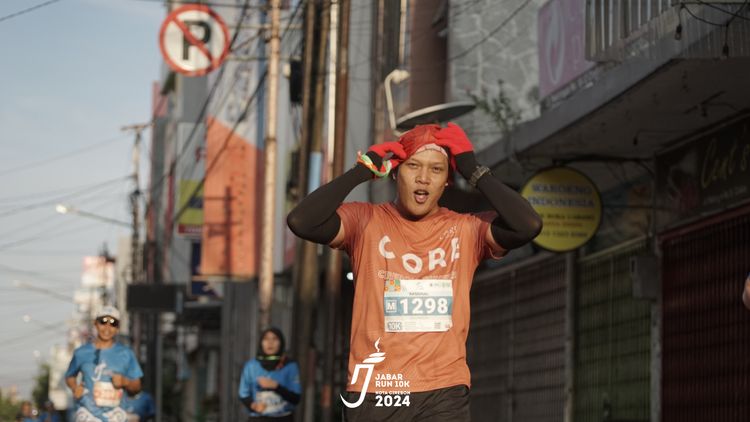 Race photo from Jabar Run 10K 2024