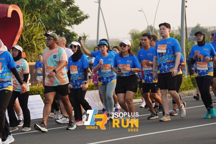 Race photo from ISOPLUS RUN 2025 - JAKARTA