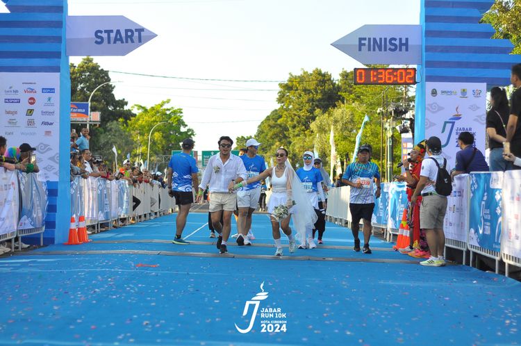 Race photo from Jabar Run 10K 2024