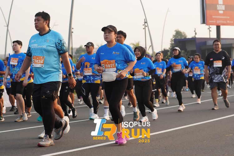Race photo from ISOPLUS RUN 2025 - JAKARTA