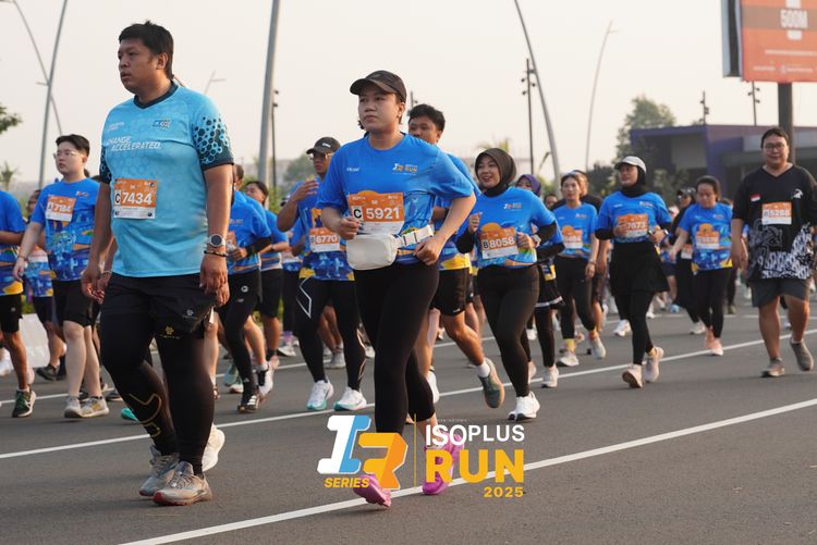 Race photo from ISOPLUS RUN 2025 - JAKARTA