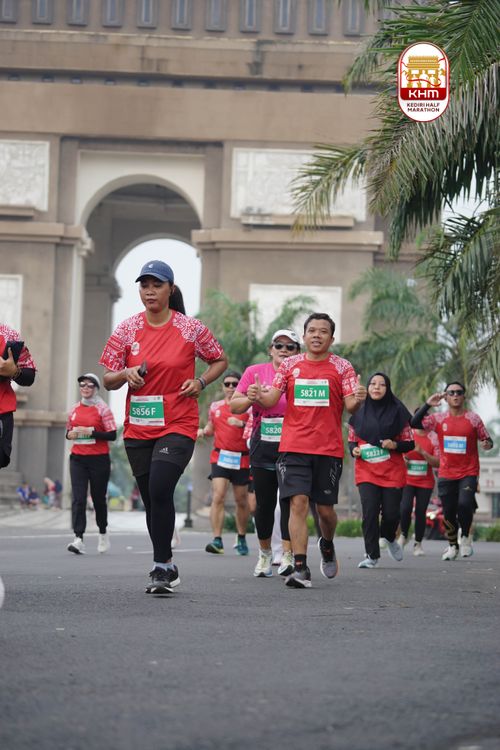 Race photo from Kediri Half Marathon 2025