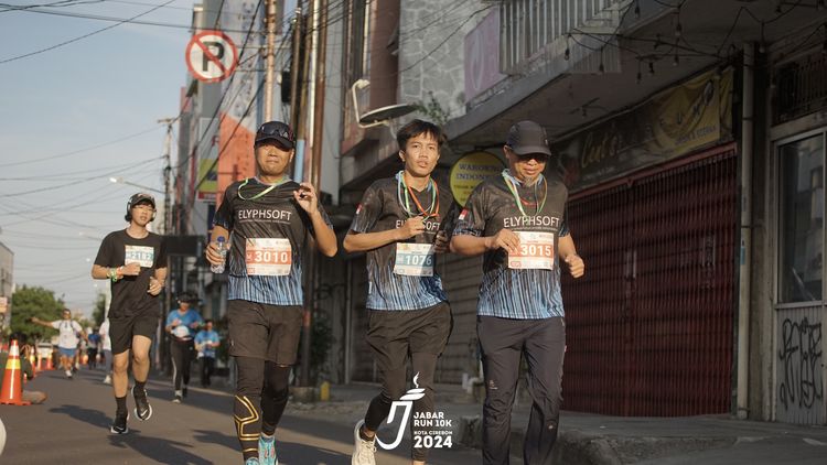 Race photo from Jabar Run 10K 2024