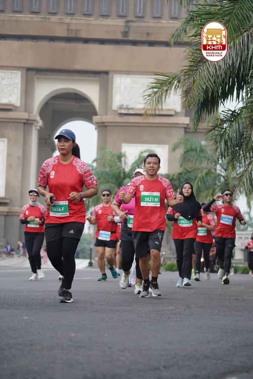 Race photo from Kediri Half Marathon 2025