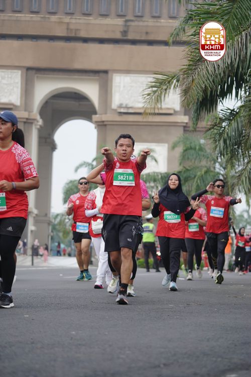 Race photo from Kediri Half Marathon 2025