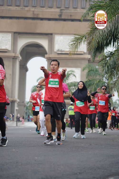 Race photo from Kediri Half Marathon 2025