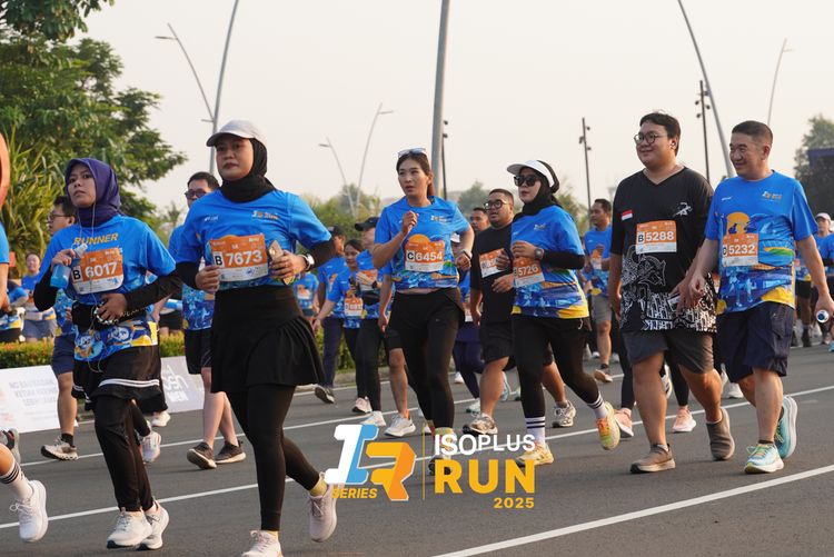 Race photo from ISOPLUS RUN 2025 - JAKARTA