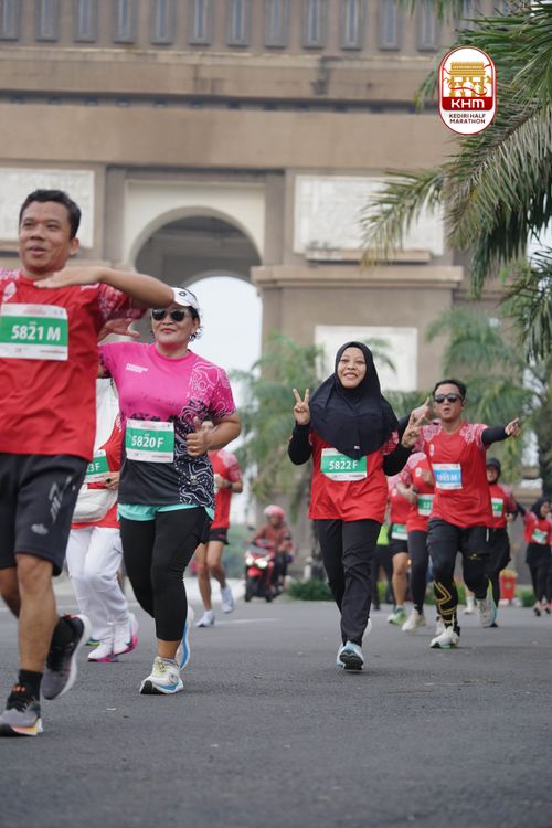 Race photo from Kediri Half Marathon 2025