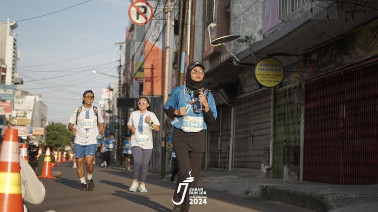 Race photo from Jabar Run 10K 2024