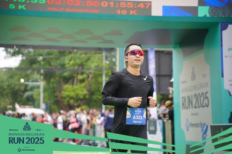 Race photo from Mangkunegaran Run 2025