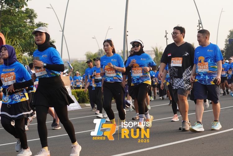Race photo from ISOPLUS RUN 2025 - JAKARTA