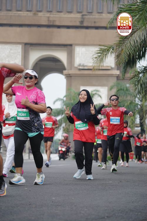 Race photo from Kediri Half Marathon 2025