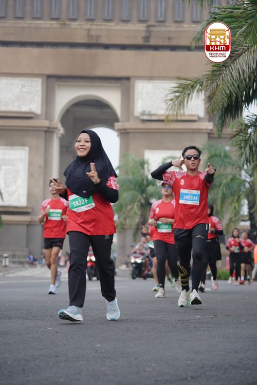 Race photo from Kediri Half Marathon 2025