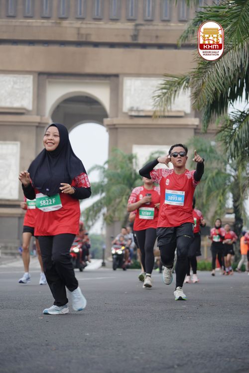 Race photo from Kediri Half Marathon 2025
