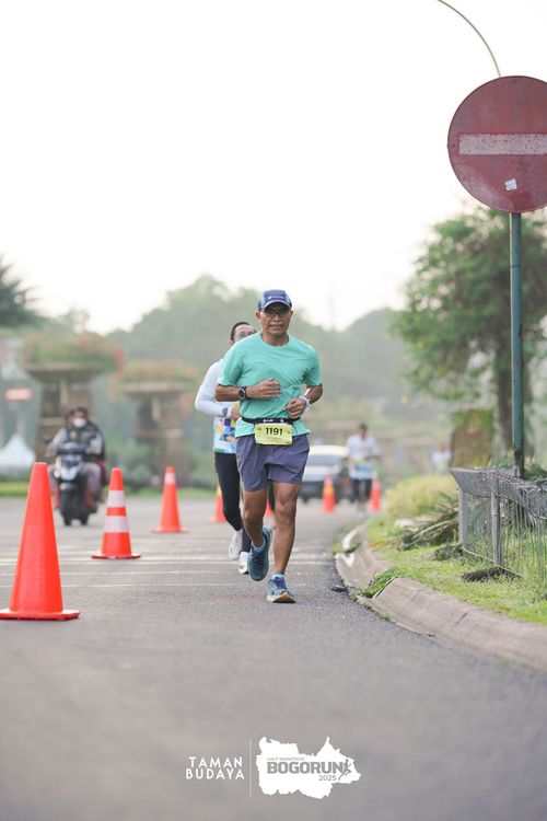 Race photo from Taman Budaya x BOGORUN 2025