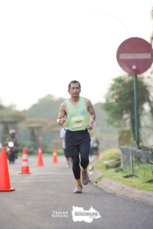 Race photo from Taman Budaya x BOGORUN 2025