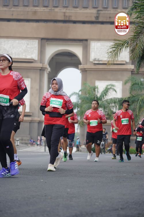 Race photo from Kediri Half Marathon 2025