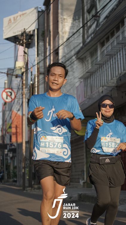 Race photo from Jabar Run 10K 2024