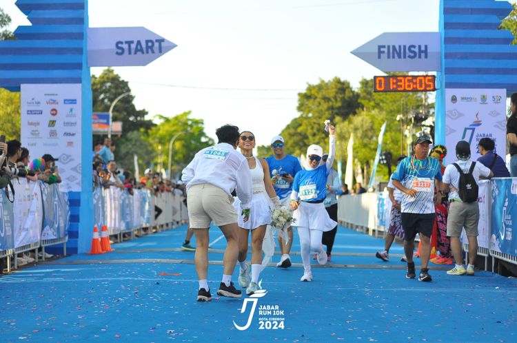 Race photo from Jabar Run 10K 2024
