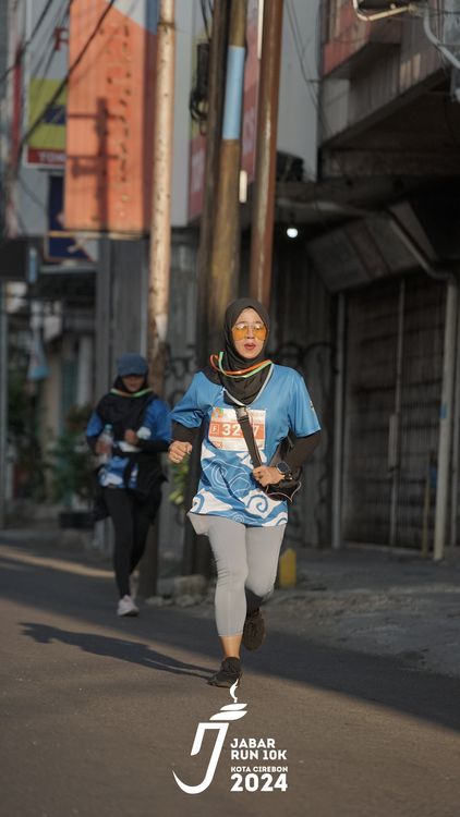 Race photo from Jabar Run 10K 2024
