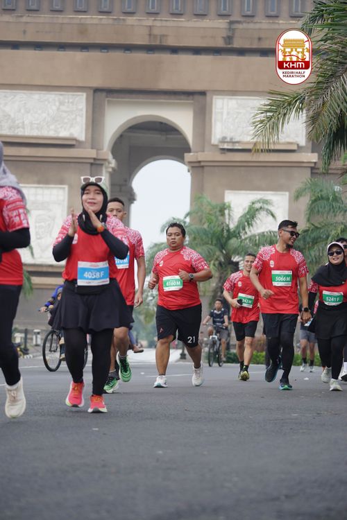 Race photo from Kediri Half Marathon 2025