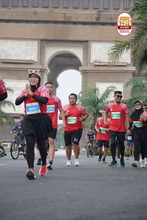 Race photo from Kediri Half Marathon 2025