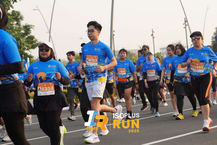 Race photo from ISOPLUS RUN 2025 - JAKARTA