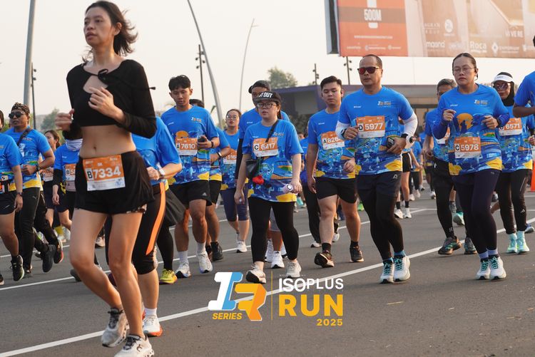 Race photo from ISOPLUS RUN 2025 - JAKARTA