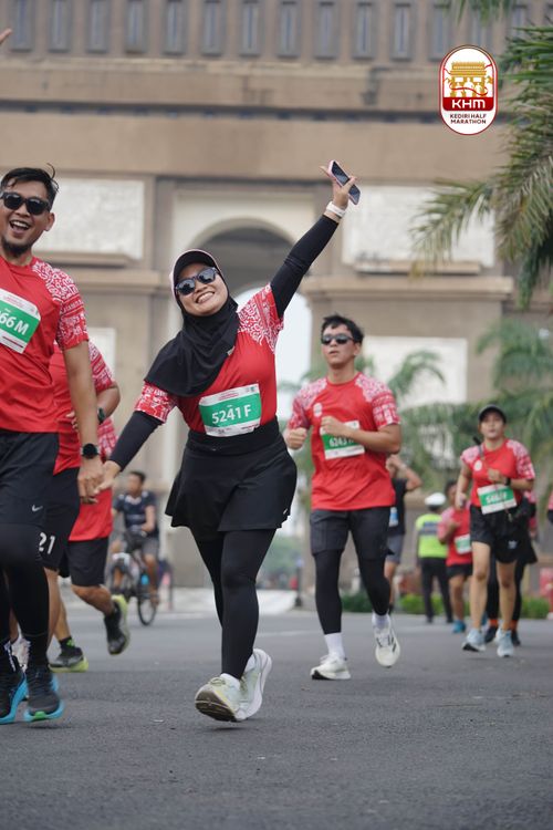 Race photo from Kediri Half Marathon 2025