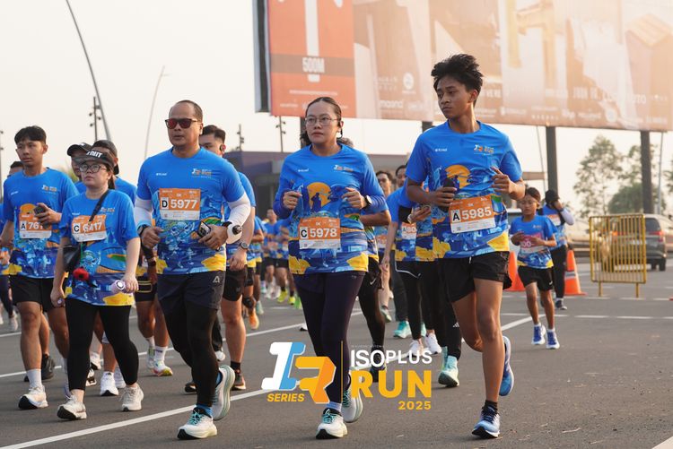 Race photo from ISOPLUS RUN 2025 - JAKARTA