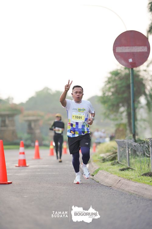 Race photo from Taman Budaya x BOGORUN 2025