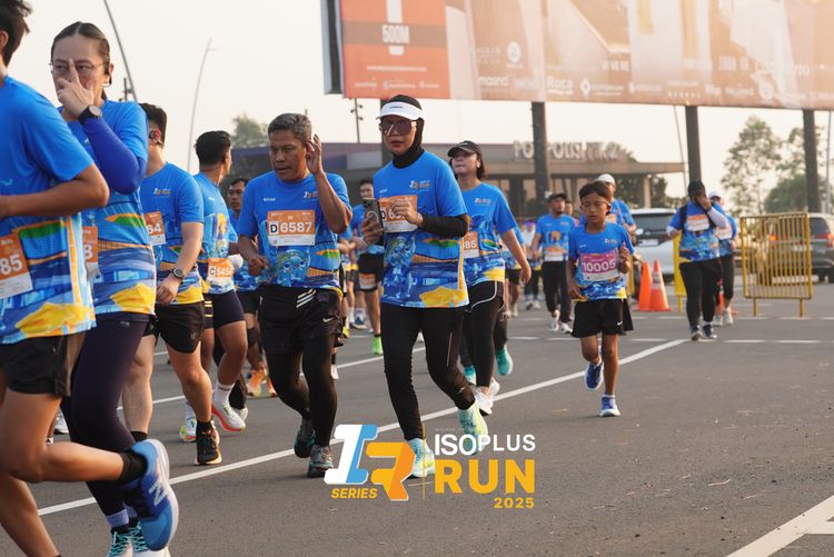 Race photo from ISOPLUS RUN 2025 - JAKARTA