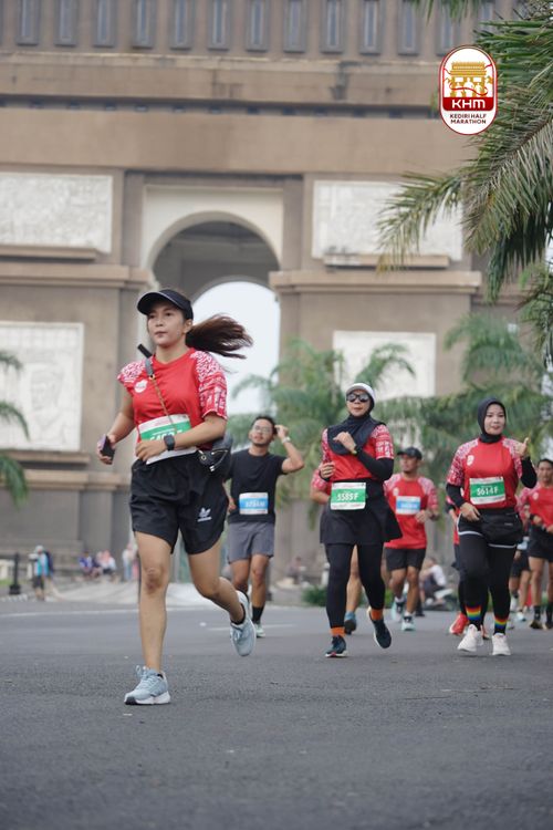 Race photo from Kediri Half Marathon 2025